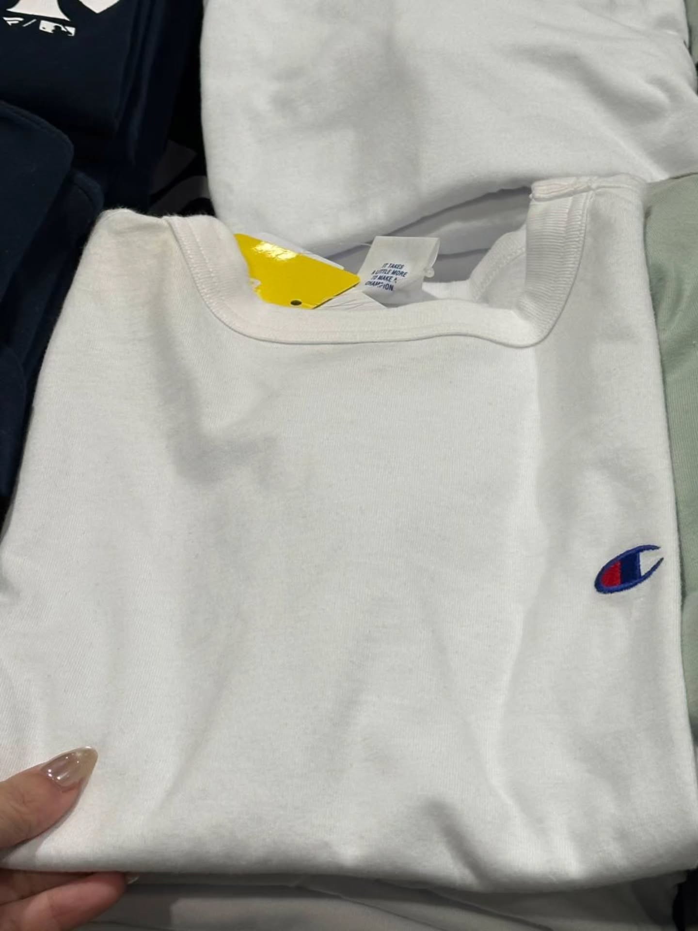 🇯🇵Champion｜男士纯色百搭圆领短袖T恤素色 百搭 Tee