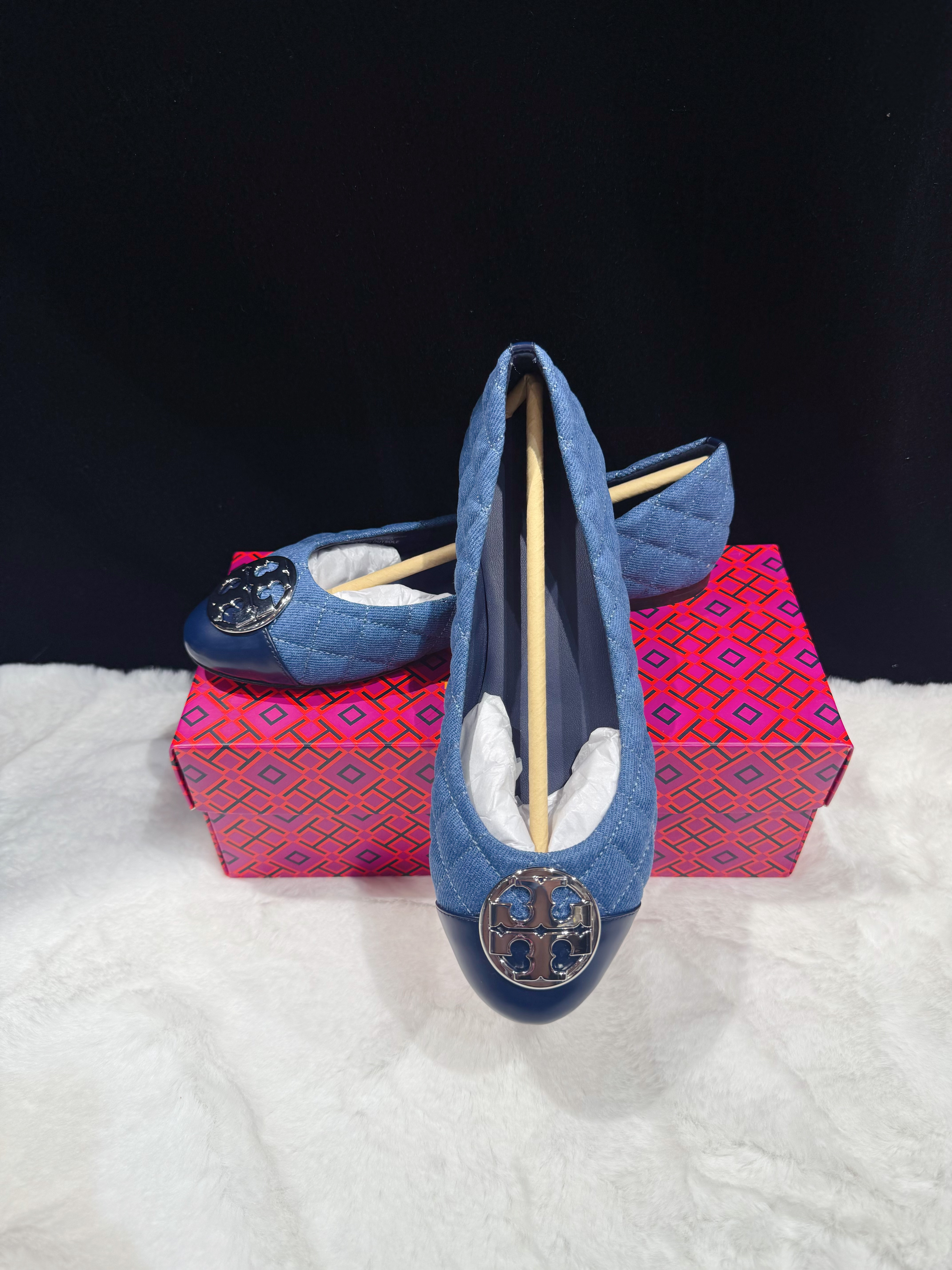 Tory burch Ballet flat denim/7.5