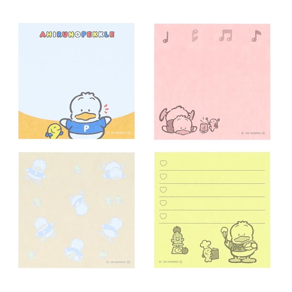 現貨｜Sanrio Ahiru No Pekkle AP鴨 日本製 便條貼 Sticky Notes (S2855020)