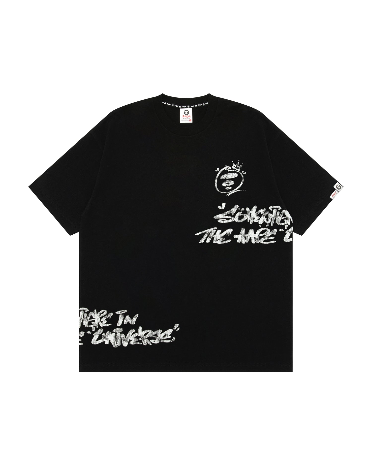 Graphic tee with moonface design (1976XX) 寬鬆版