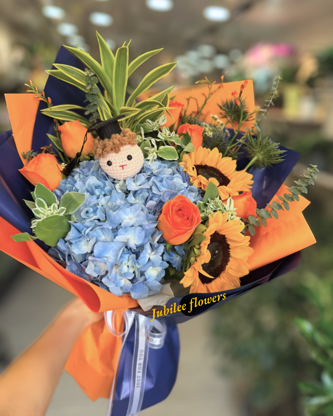 🌻向日葵 · 玫瑰花束（不包括畢業公仔 ）