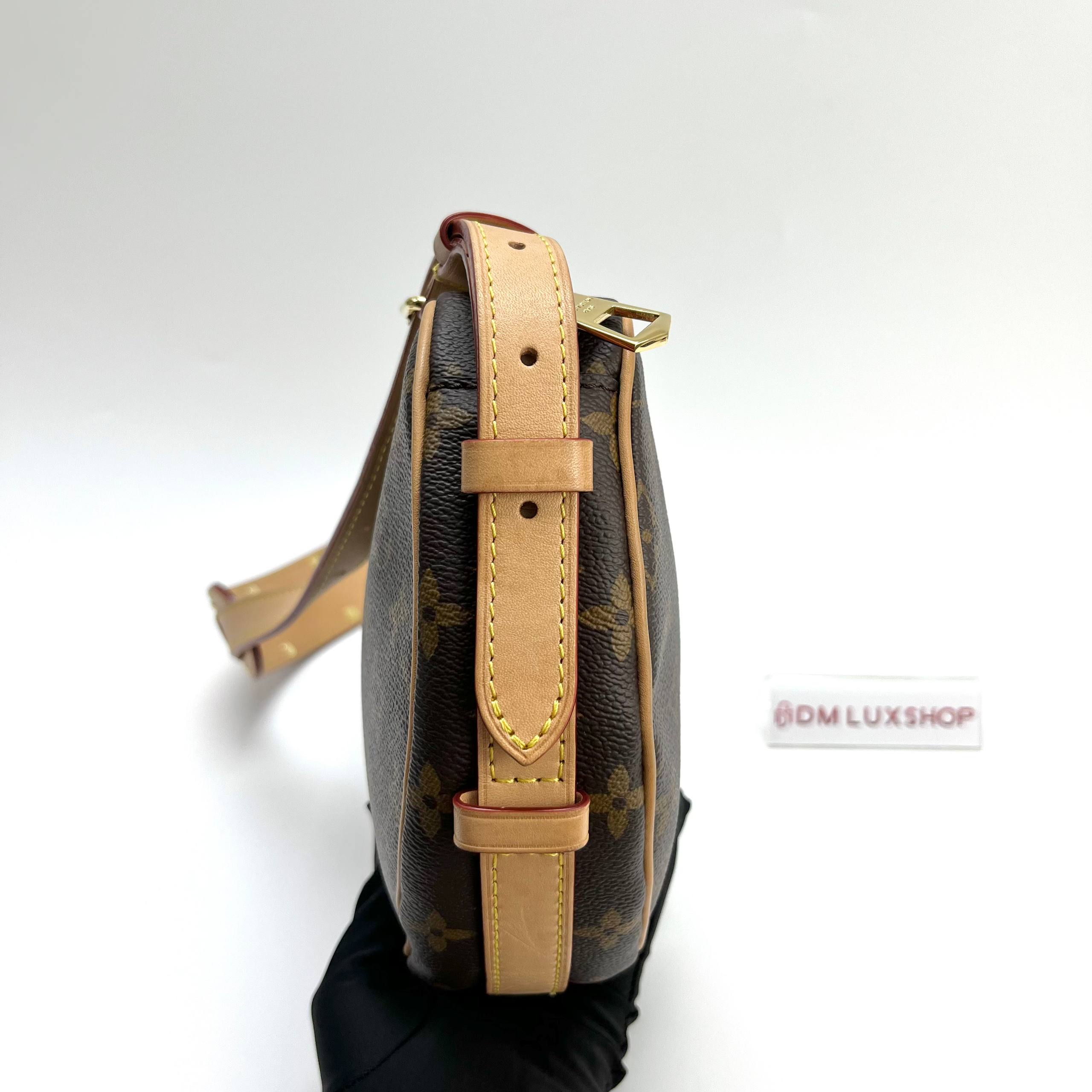 LV Monogram Croissant PM GHW