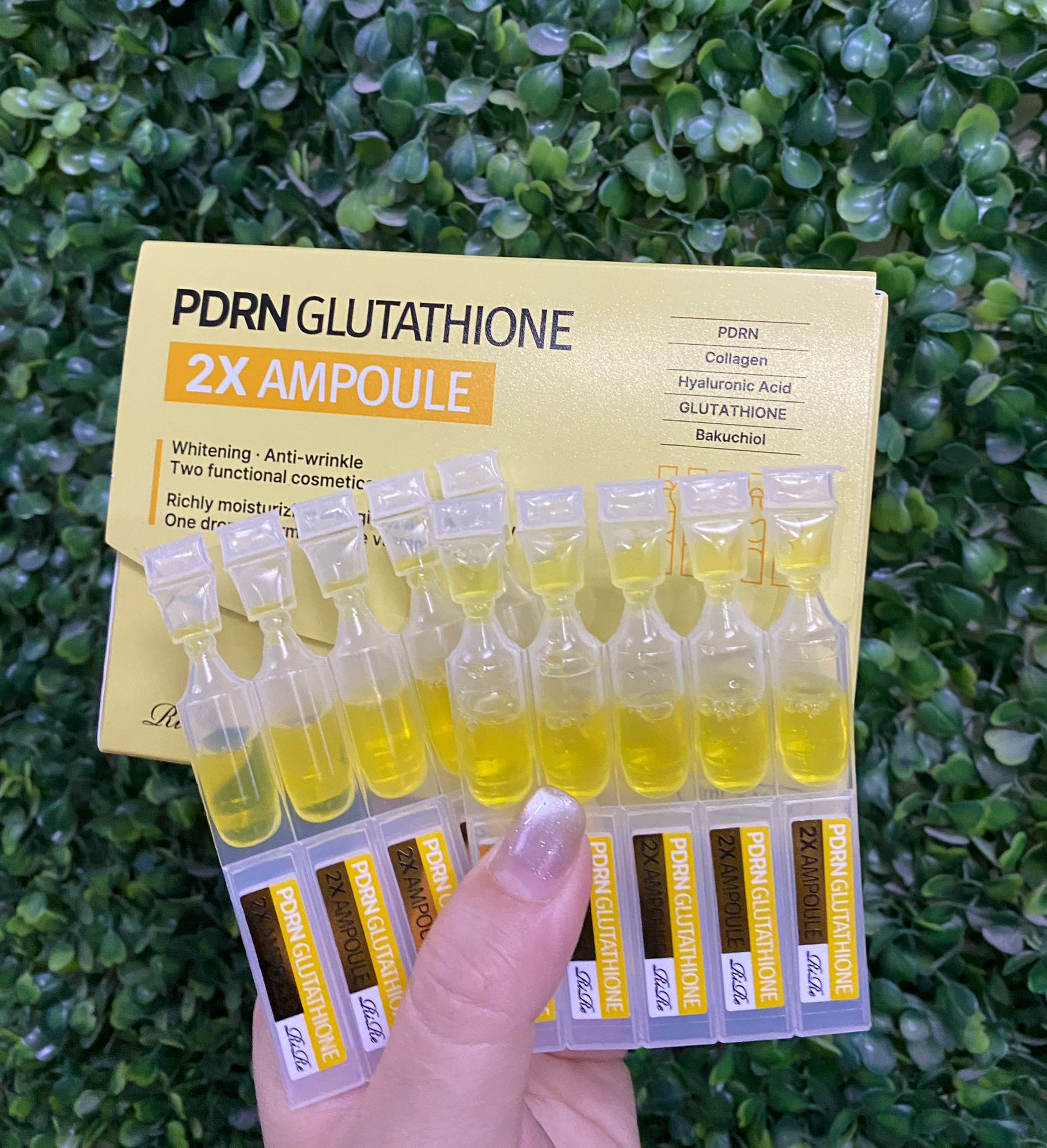 韓國RIRE PDRN 谷胱甘肽 2X 安瓶1ml×10支/盒