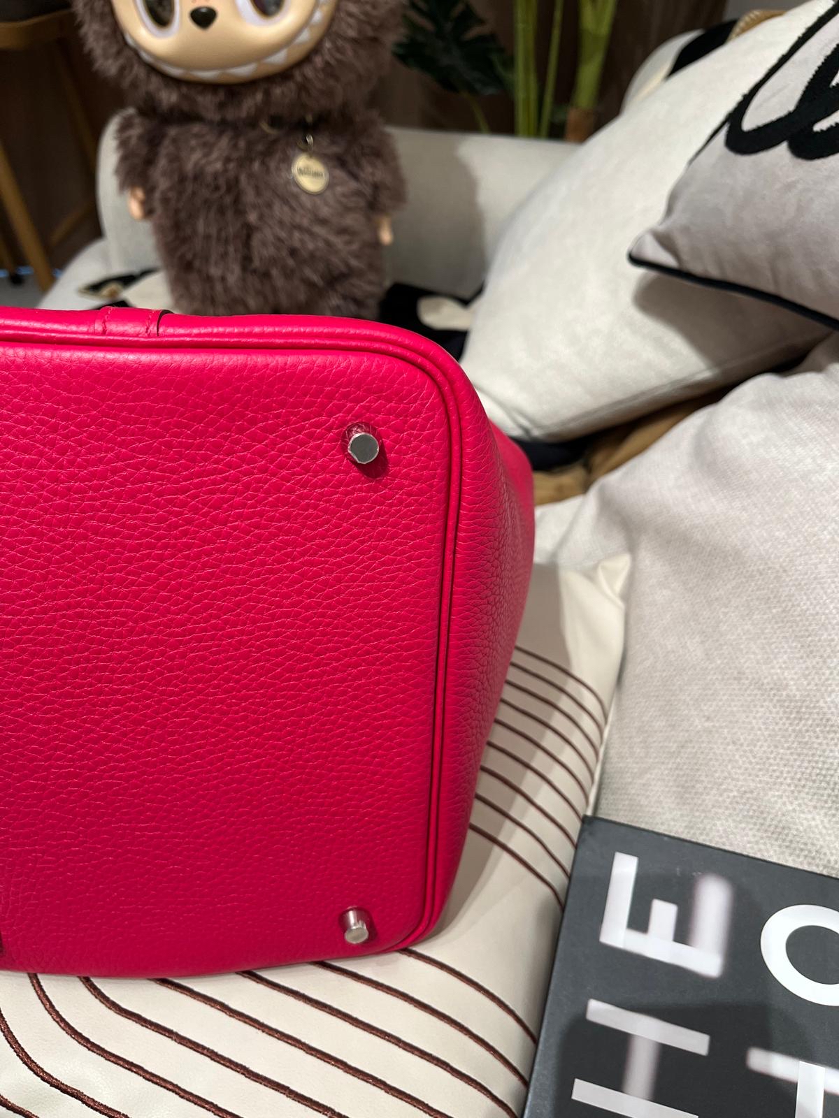 全新未使用品 Hermes Picotin 22 Stamp Z Framboise 100%Authentic, unused 未使用品✅專門店收據✅Key Lock✅Dust bag✅Box