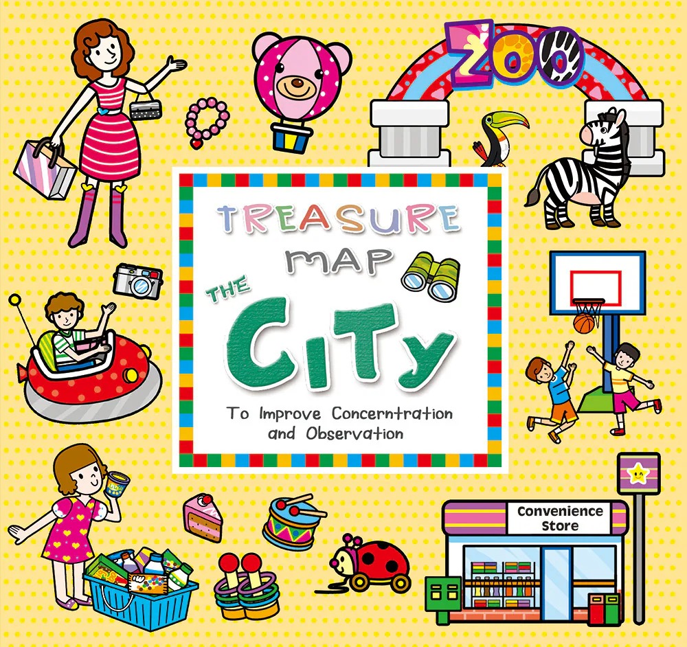 (全套3冊) TREASURE MAP set for Girl (現貨)