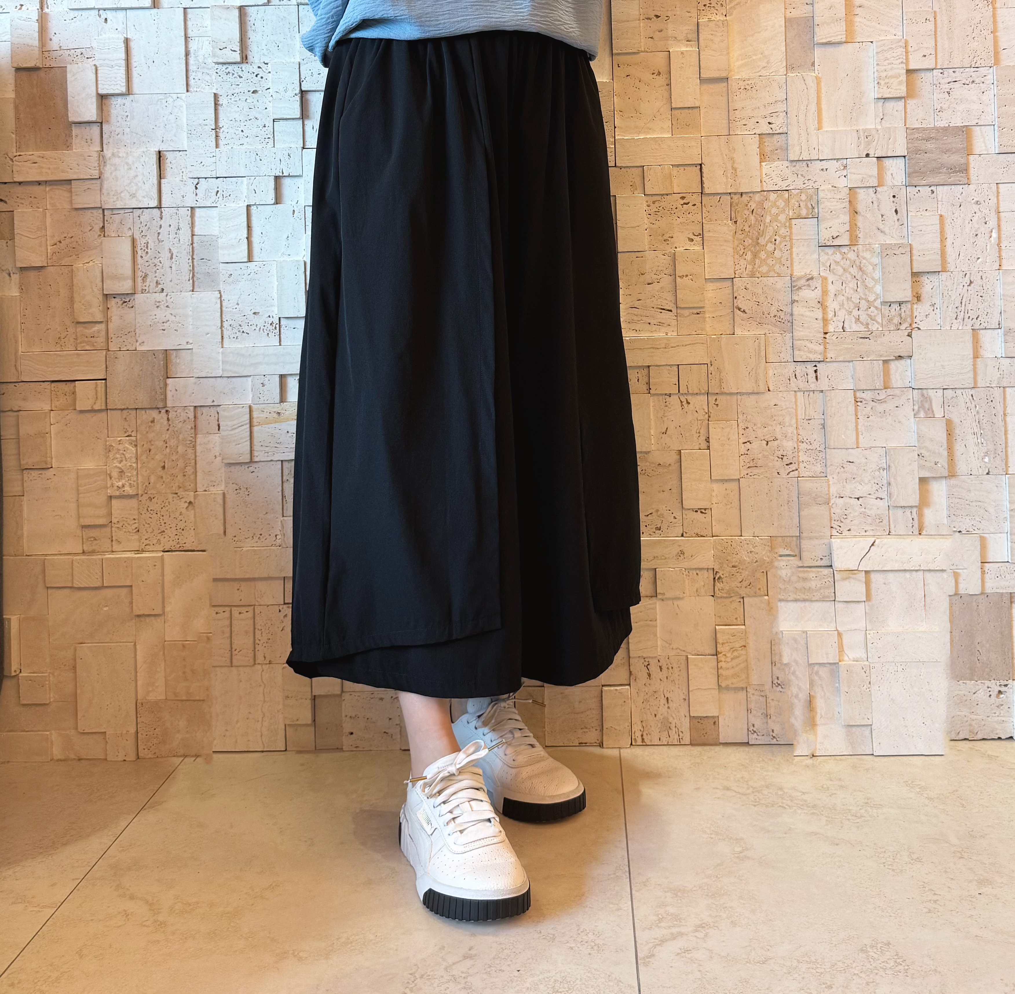 B00569 薄身梳織闊褲💯