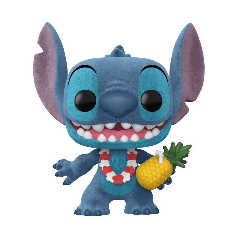 📦訂購 美國代購 Funko POP! Disney Luau Stitch (Flocked) Figure 史迪仔 模型