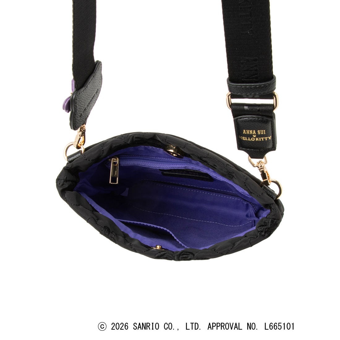 🌸 【預訂】ANNA SUI×HELLO KITTY Mini shoulder bag