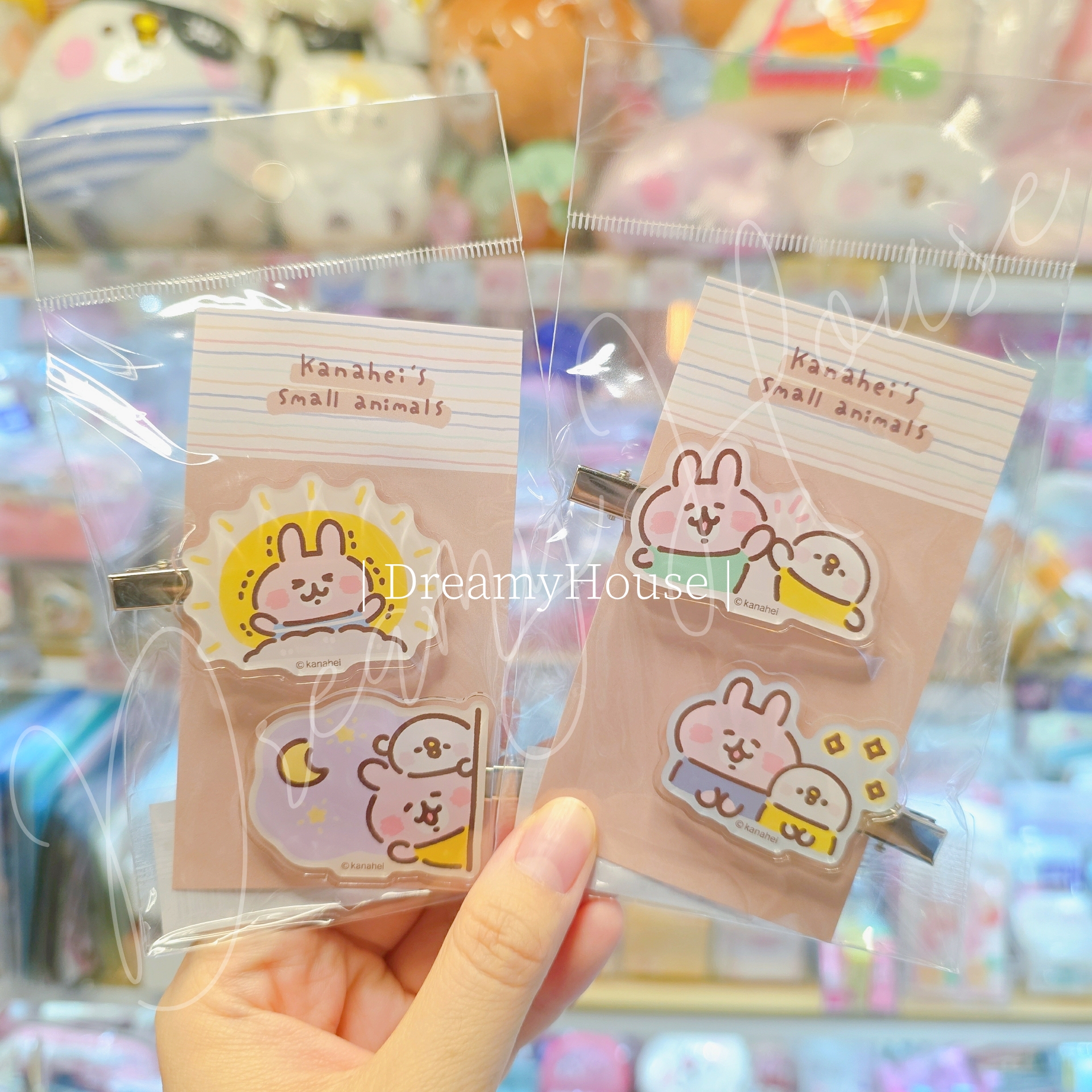 日本 kanahei Stamp Biyori 髮夾SET