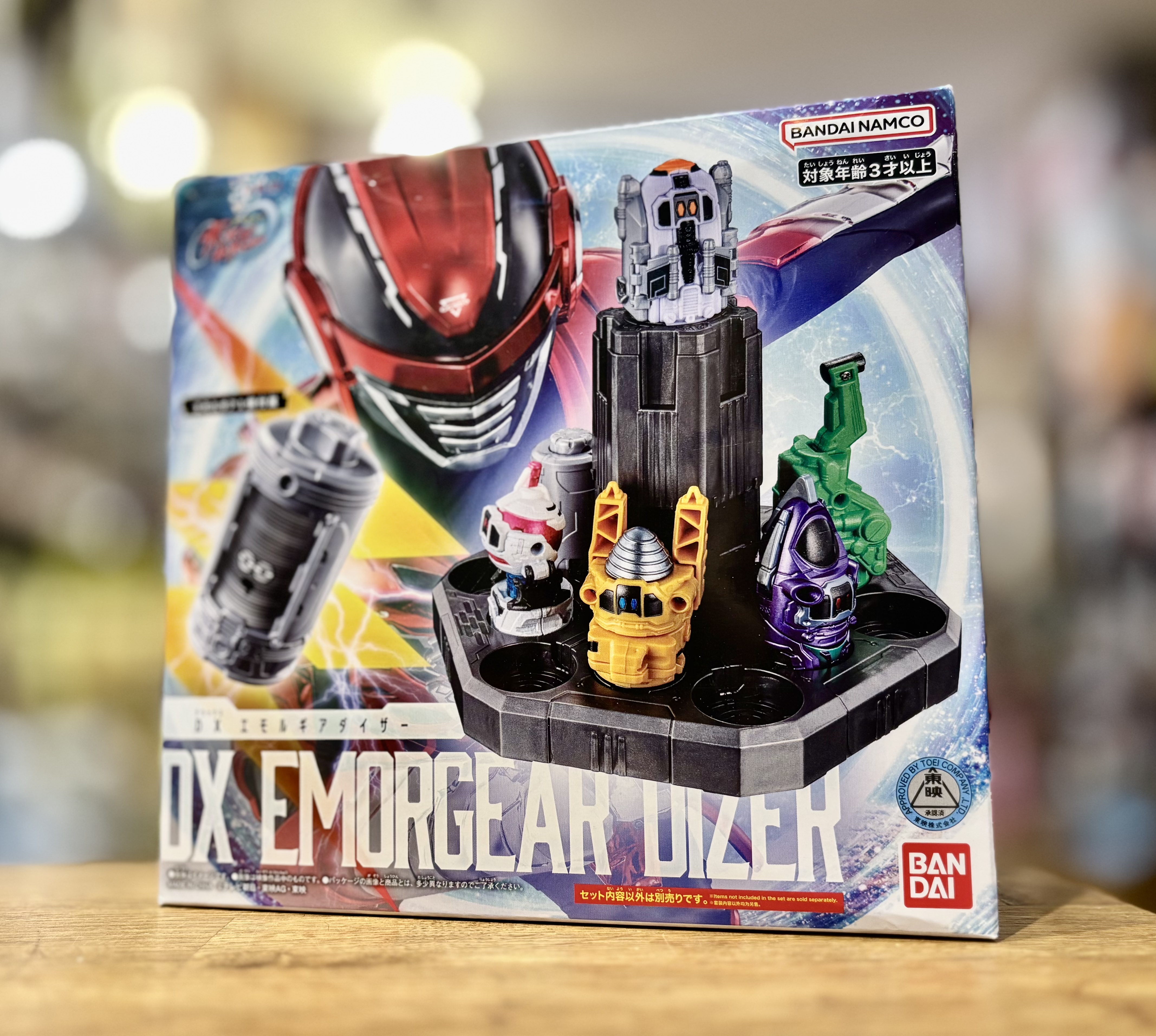 Bandai 超宇宙刑事 PROJECT R.E.D 卡邦無限 金屬英雄 超級戰隊 DX EMORGEAR DX 卡邦收納 卡邦 謝邦 謝達 ...