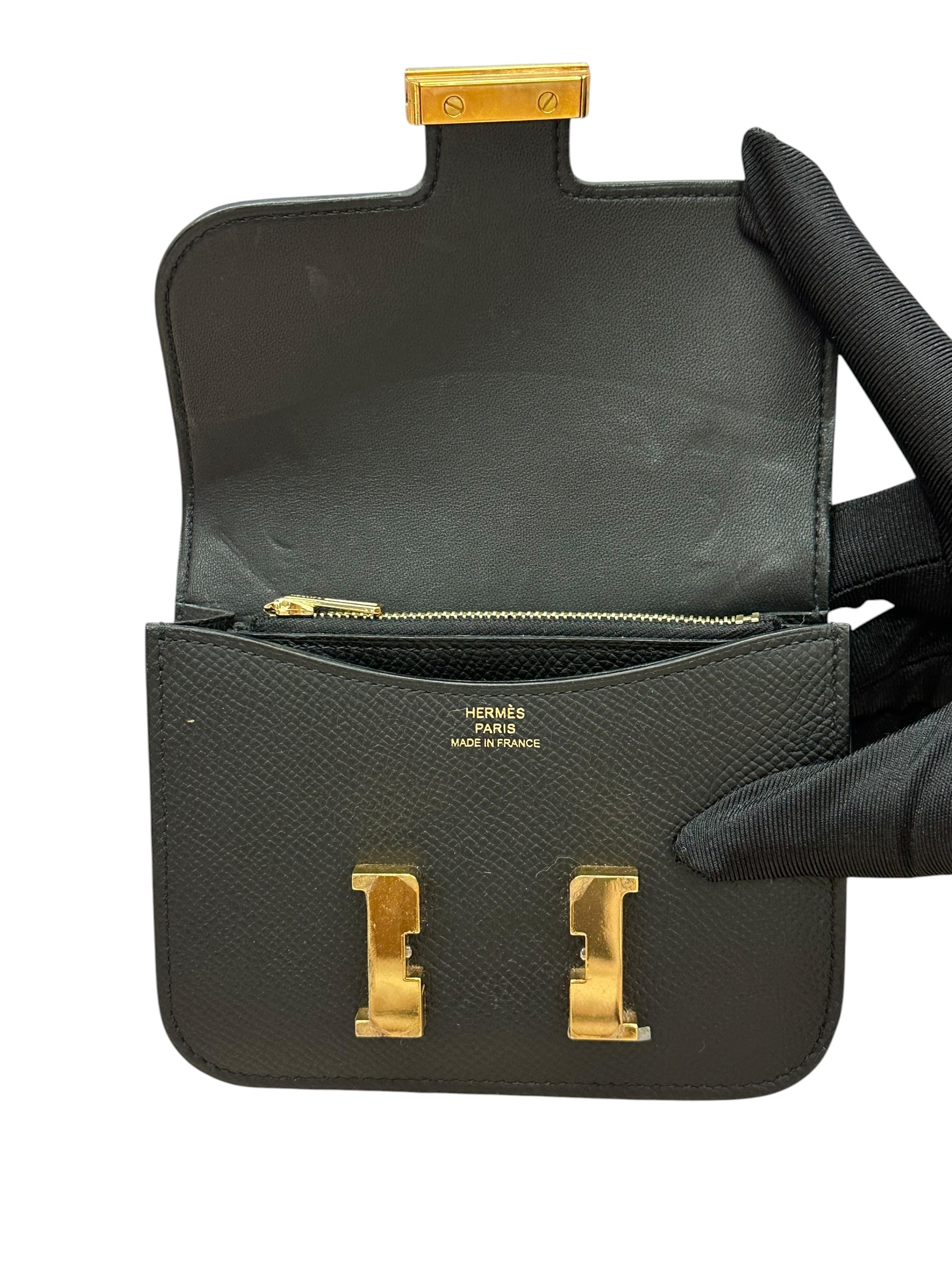 Pre-owned Hermes Constance Slim Wallet stamp Z / Product Code: 081206