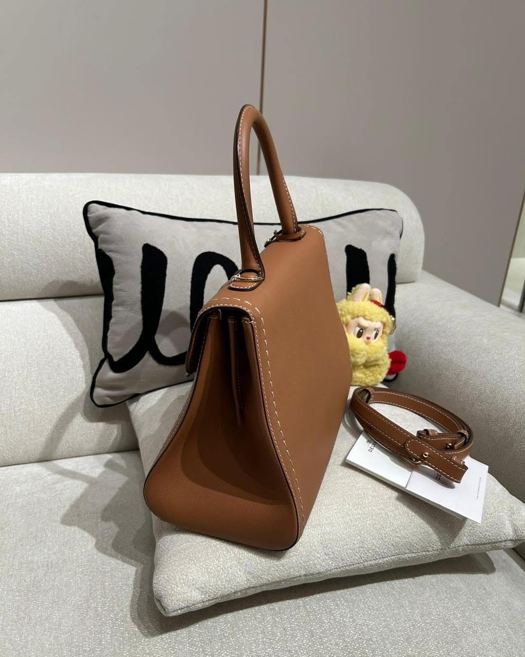 Delvaux brillant mm rodeo calfskin 100%Authentic ,98%new ✅收據 ✅證書✅肩帶✅box 