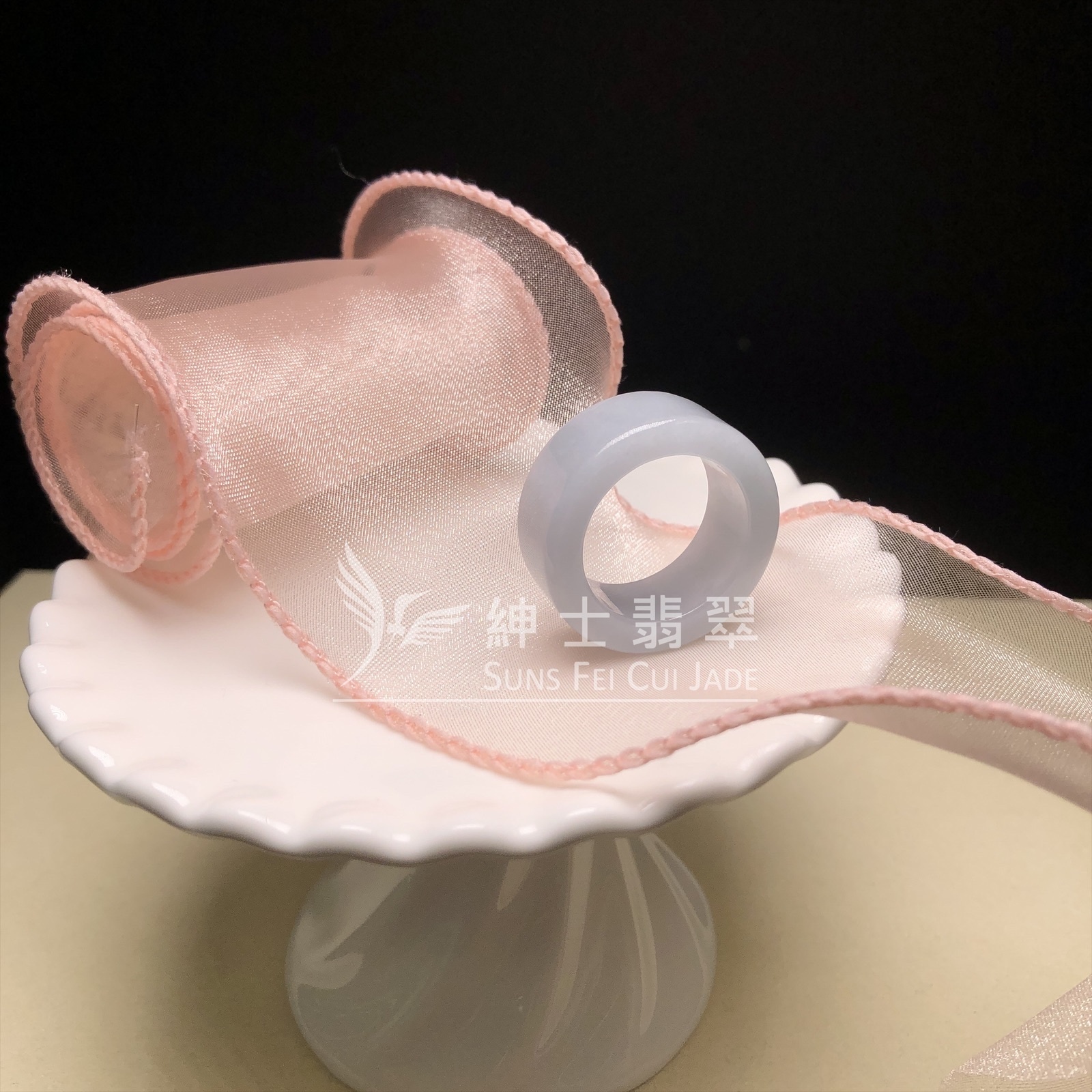 翡翠斑指 （港圈26）D00282