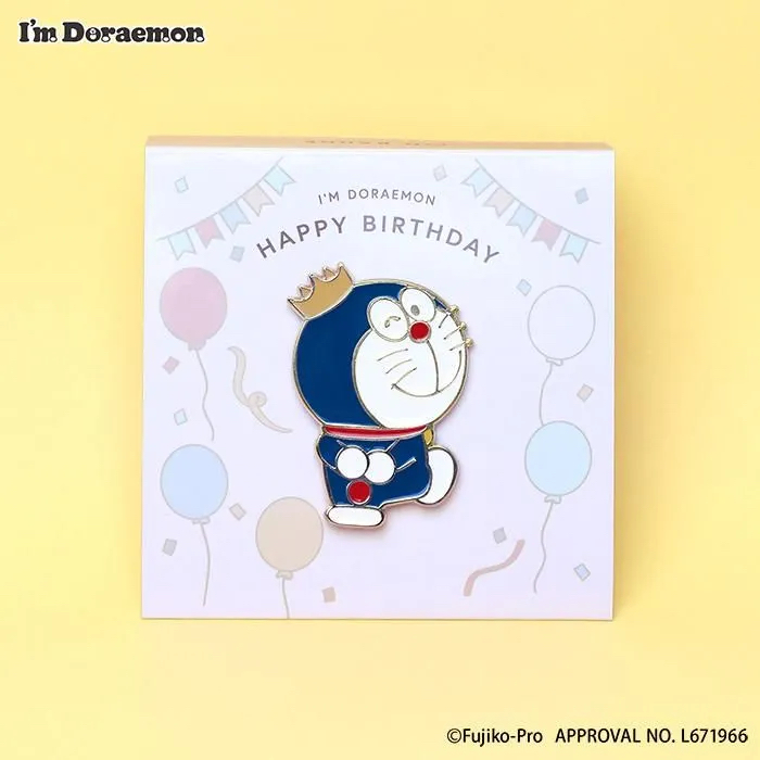 [限量版 訂購] 多啦A夢生日系列 2026 公仔攬枕 襟章Pin 立牌 貼紙 明信片 磁石貼｜Doraemon生日