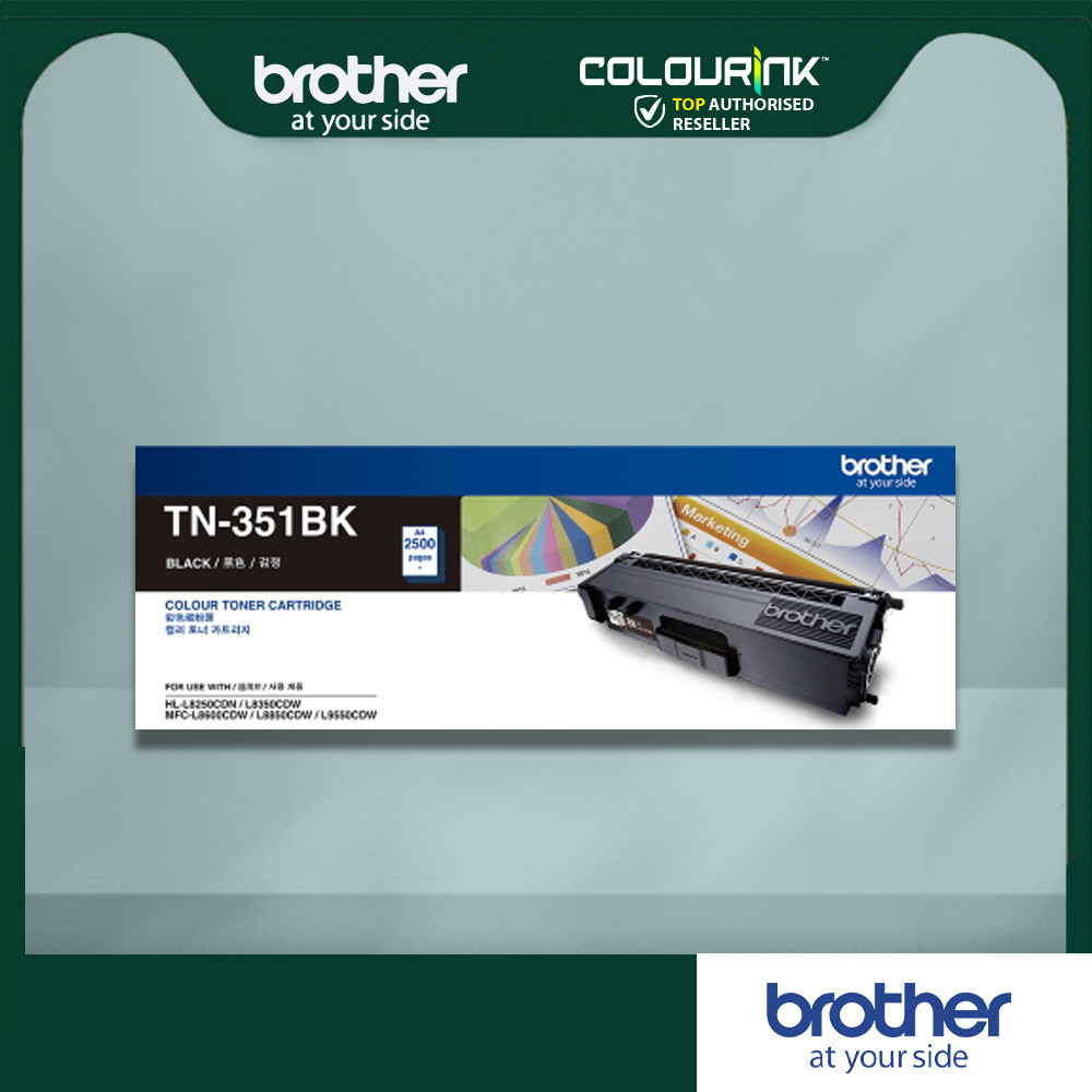 Brother Original TN-351 Combo Toner BKCMY HL-L8350CDW/ L8250CDN/ MFC-L9550CDW/ L8850CDW TN359 TN351