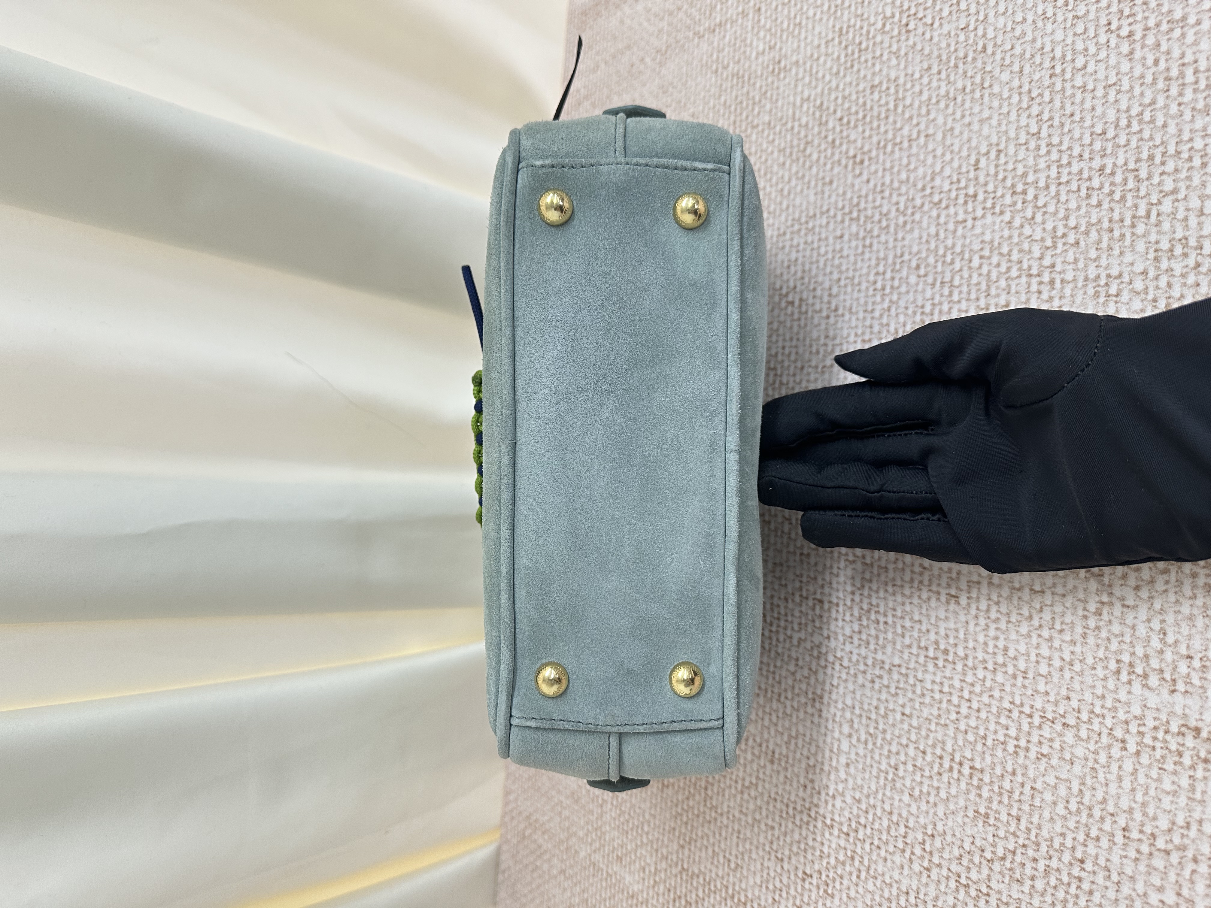 Pre-owned Miumiu Arcadie Suede Top Handle Bag/ Product Code: 26041606