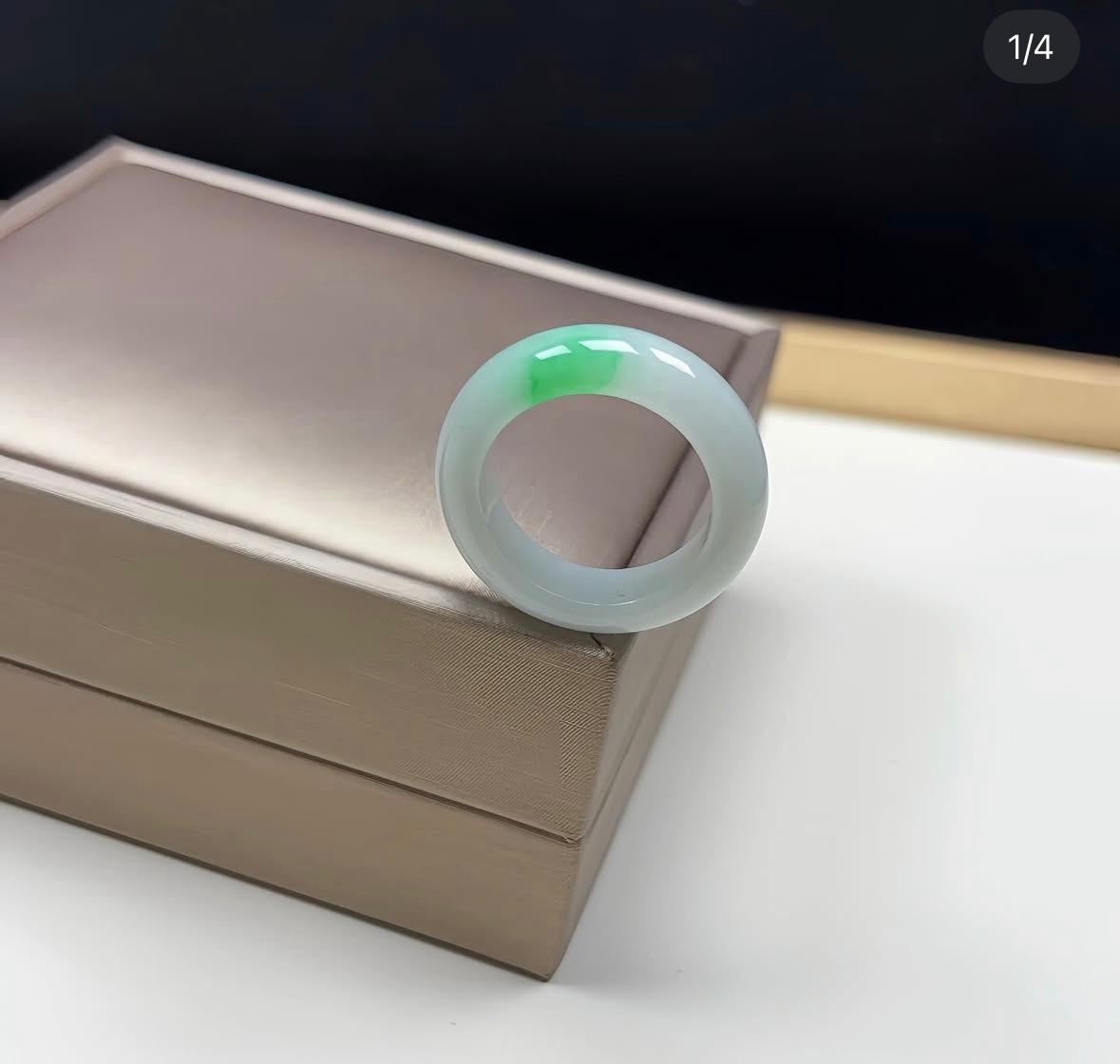 飄翠翡翠玉戒指