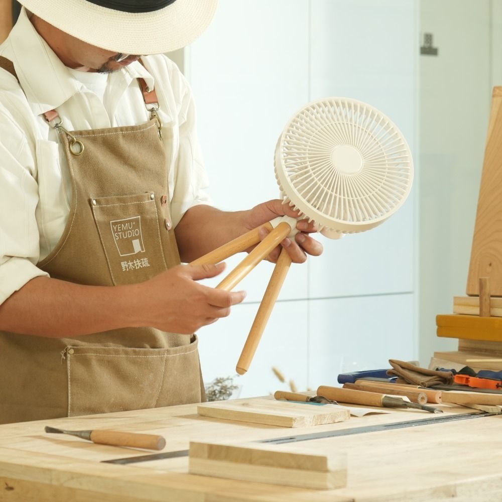 2件起各减$ 10。🅰️AISOLOVE F13 山系露營款 座檯無線風扇 🅱️JNC 靜音循環風扇 (6寸) / 