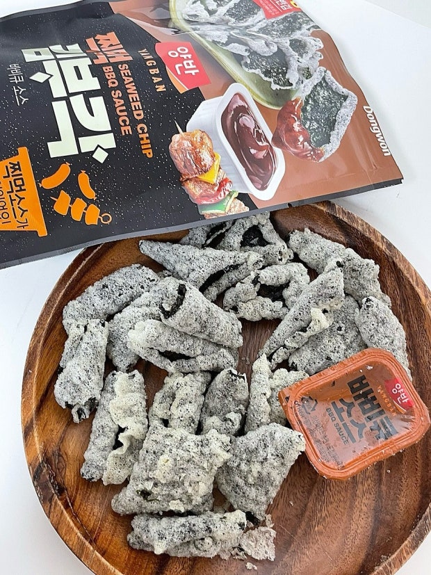 韓國 Dongwon 點醬 酥脆海苔片 2包 / 套｜BBQ烤肉味 / Wasabi 芥末味