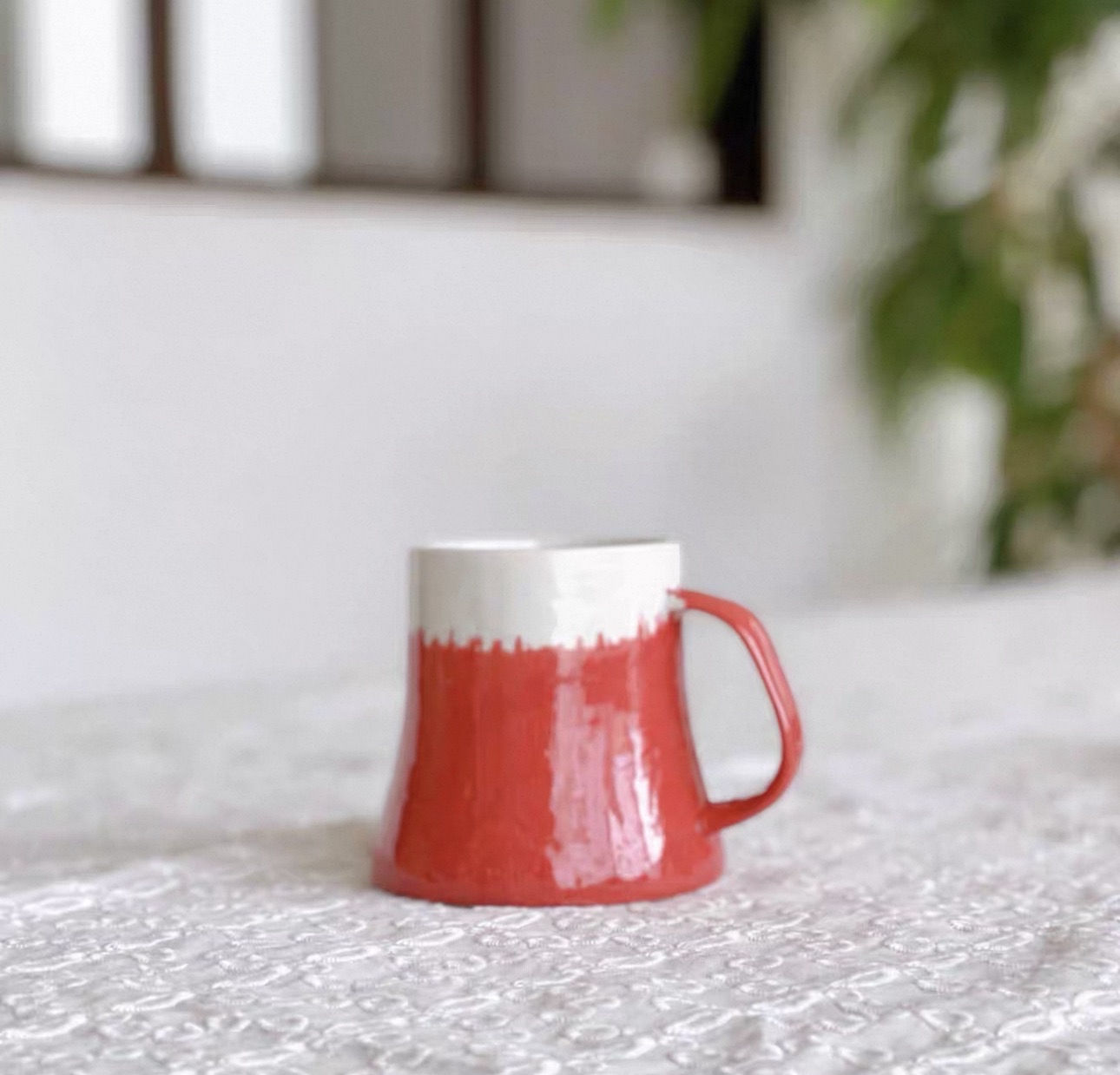 日本美濃燒富士山馬克杯