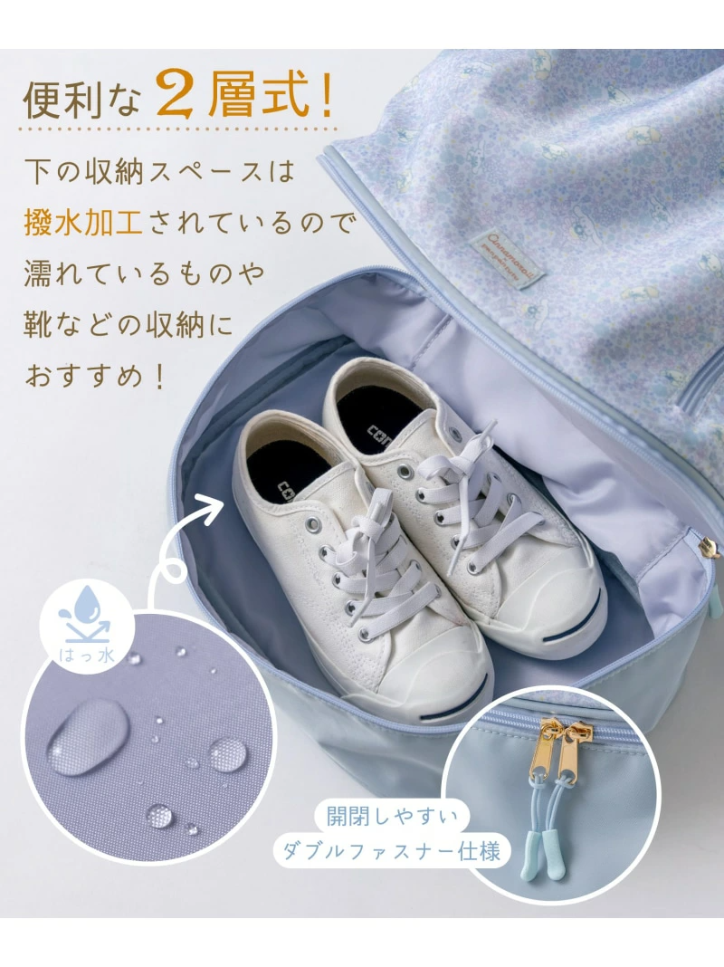 🆕【⭐預訂⭐】🇯🇵日本直送 🌀panpantutu x #Cinnamoroll / #Melody / #Kuromi 防水 分層 游水背包🌀 [PLFD-0026] [260623]
