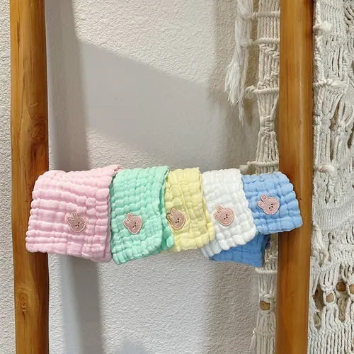 Dottodot 彩虹手巾仔(1set5條）