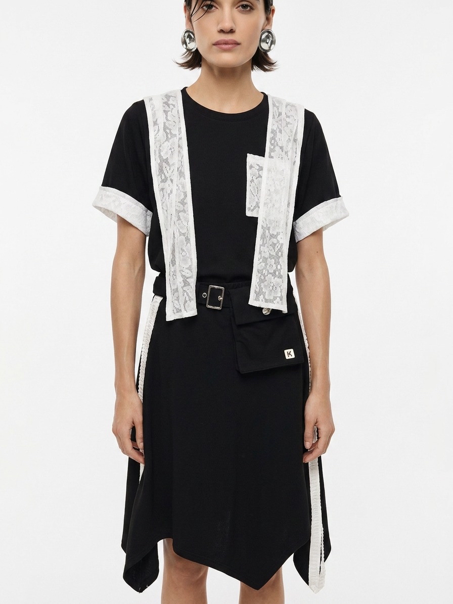 歐洲連帽披肩衫 M619421