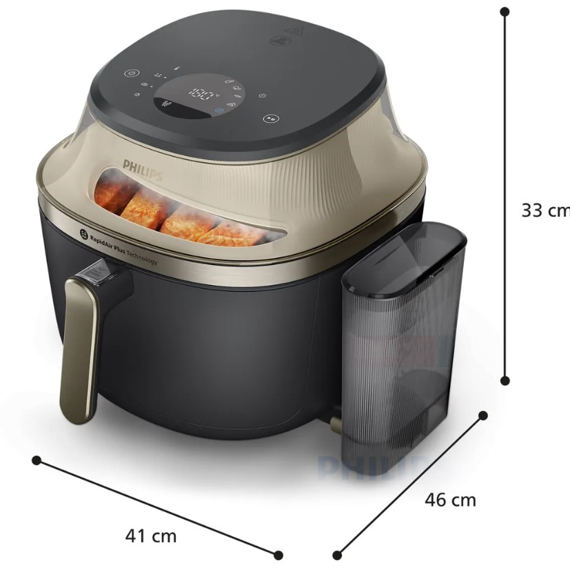 香港行貨 Philips 飛利浦 Philips 5000 系列 空氣炸鍋 7.2 公升 (具蒸熱功能) NA547/07