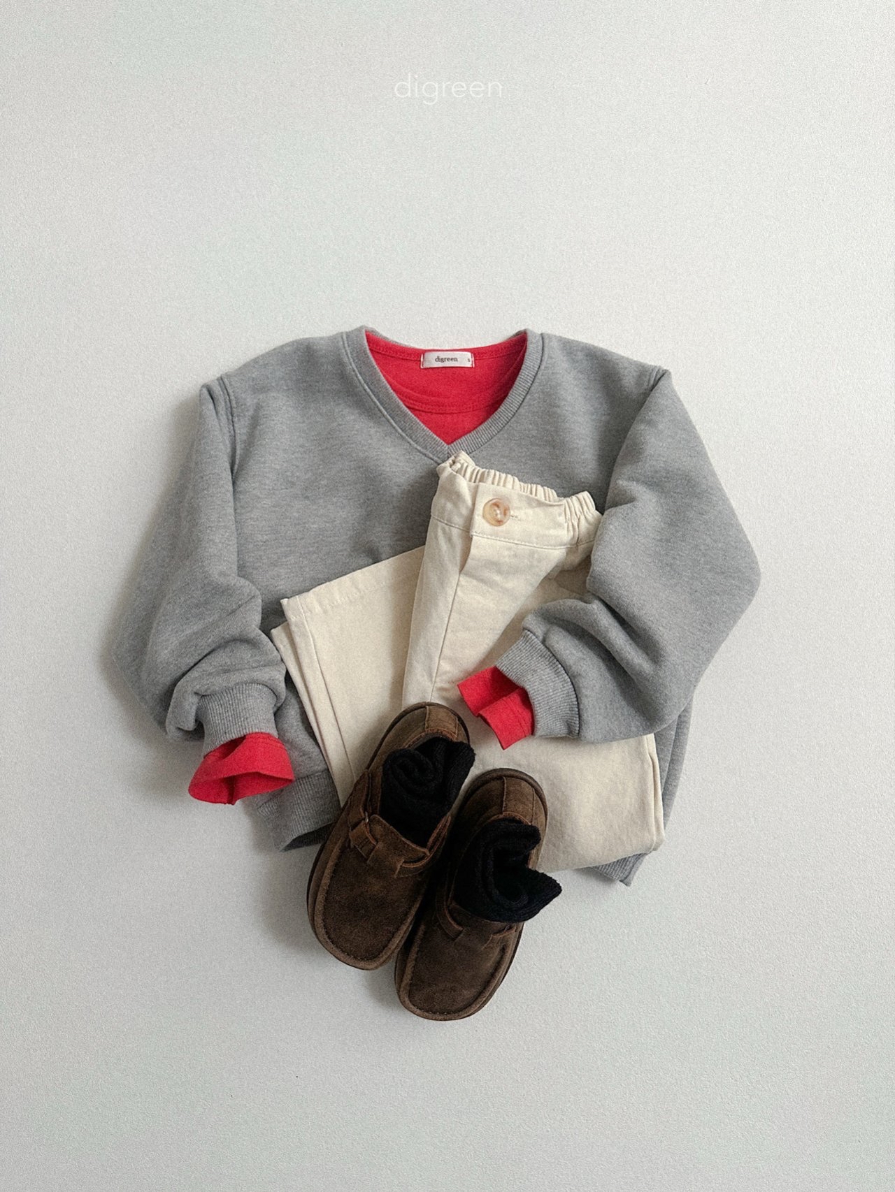 Digreen | Sweatshirt (Grey L105-115/XL115-120)