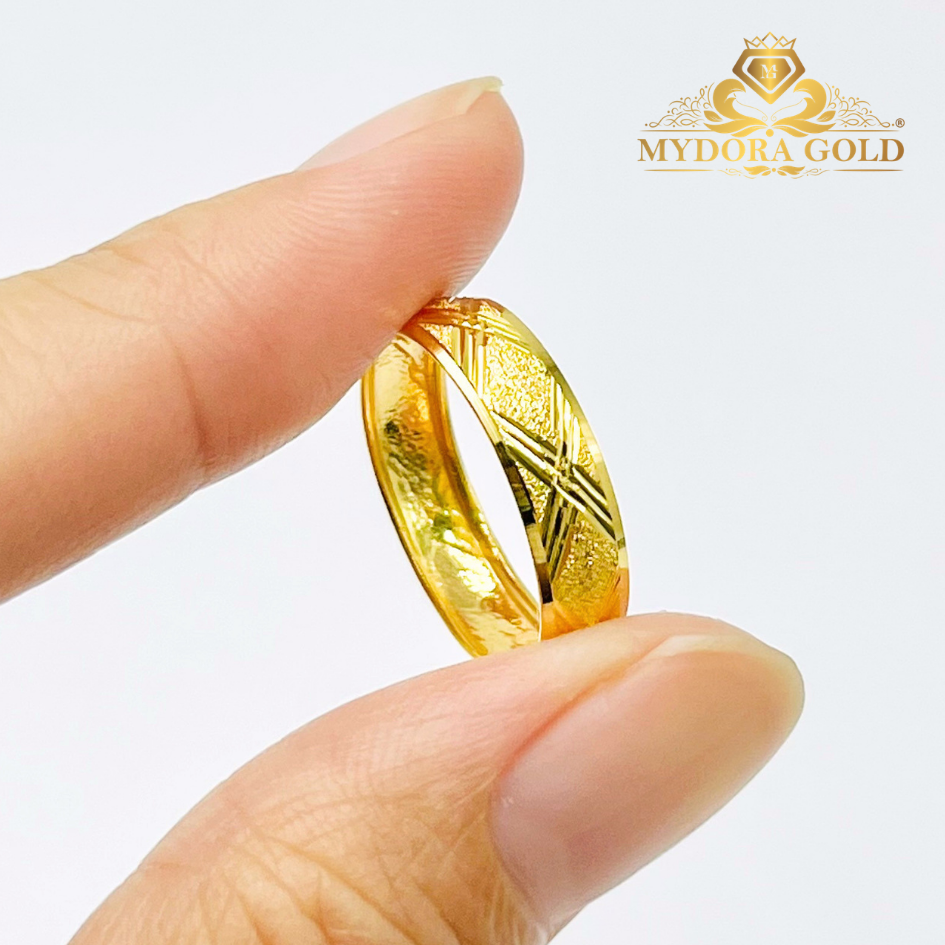 MYDORA Cincin Belah Rotan Arjuna Klasik l EMAS 916/22K