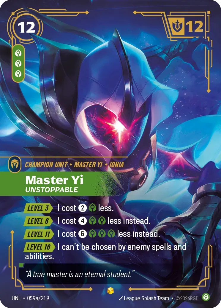 Unleashed - Showcase - Calm Rune (Set 3)