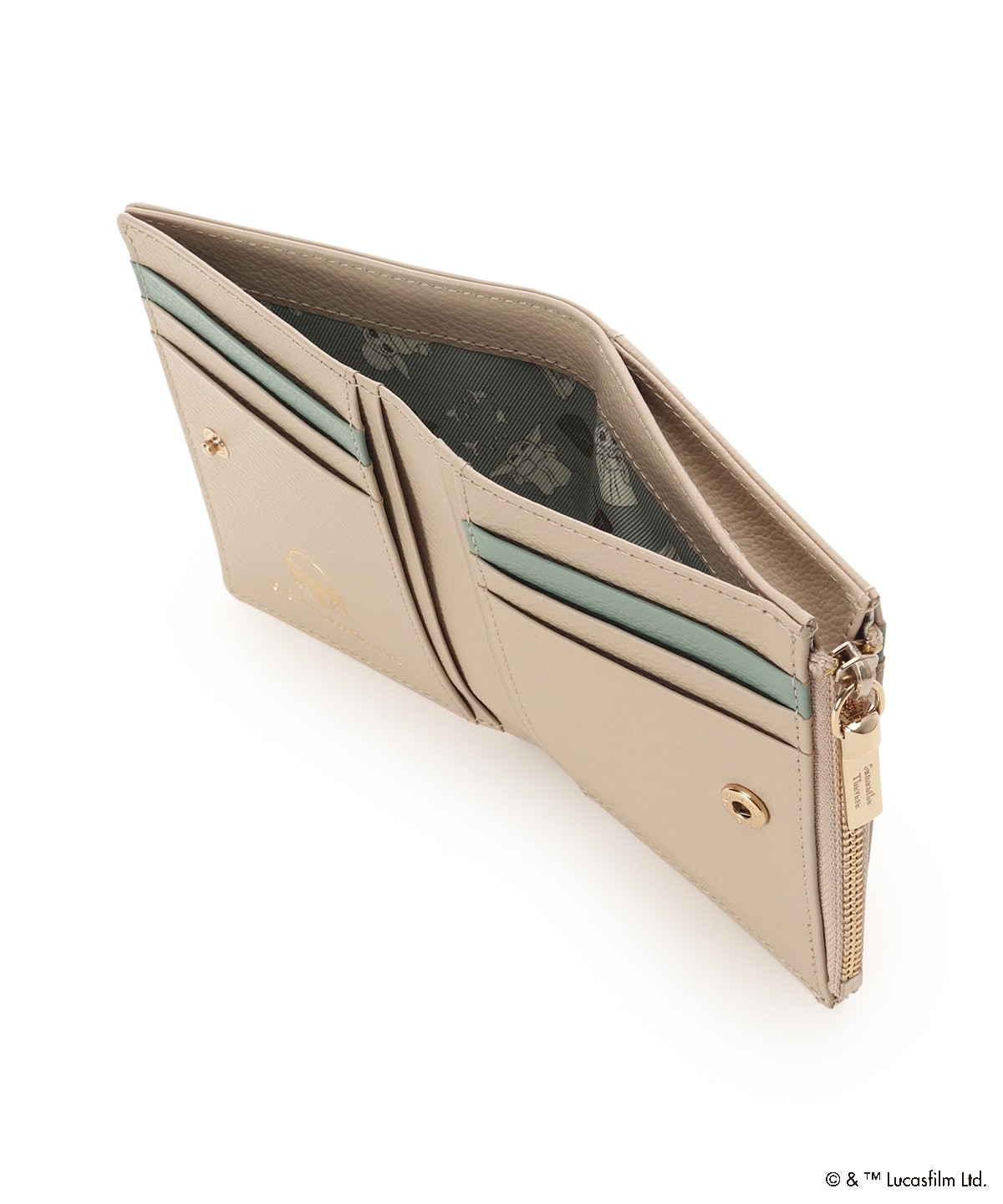 🌸 【預訂】短銀包(BG) - Samantha Thavasa x GROGU