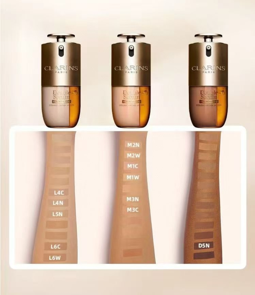 【2026 最新款】Clarins 賦活精華粉底液 30ml | 注入雙萃修護精華、持久養膚、打造高級奶油肌、抗氧化不暗沉