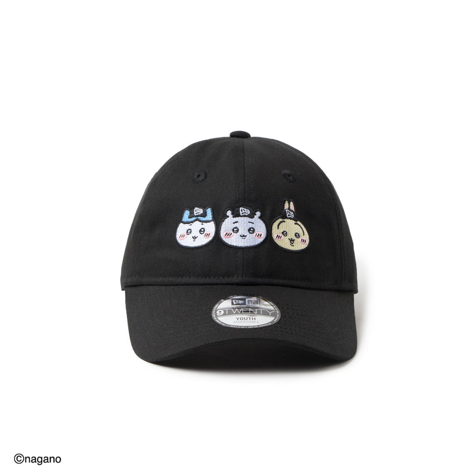 New Era Kids Youth 9TWENTY Chiikawa / Chiikawa, Hachiware, Usagi, Black