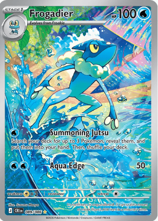 Pokemon TCG Chaos Rising - Frogadier-089/086