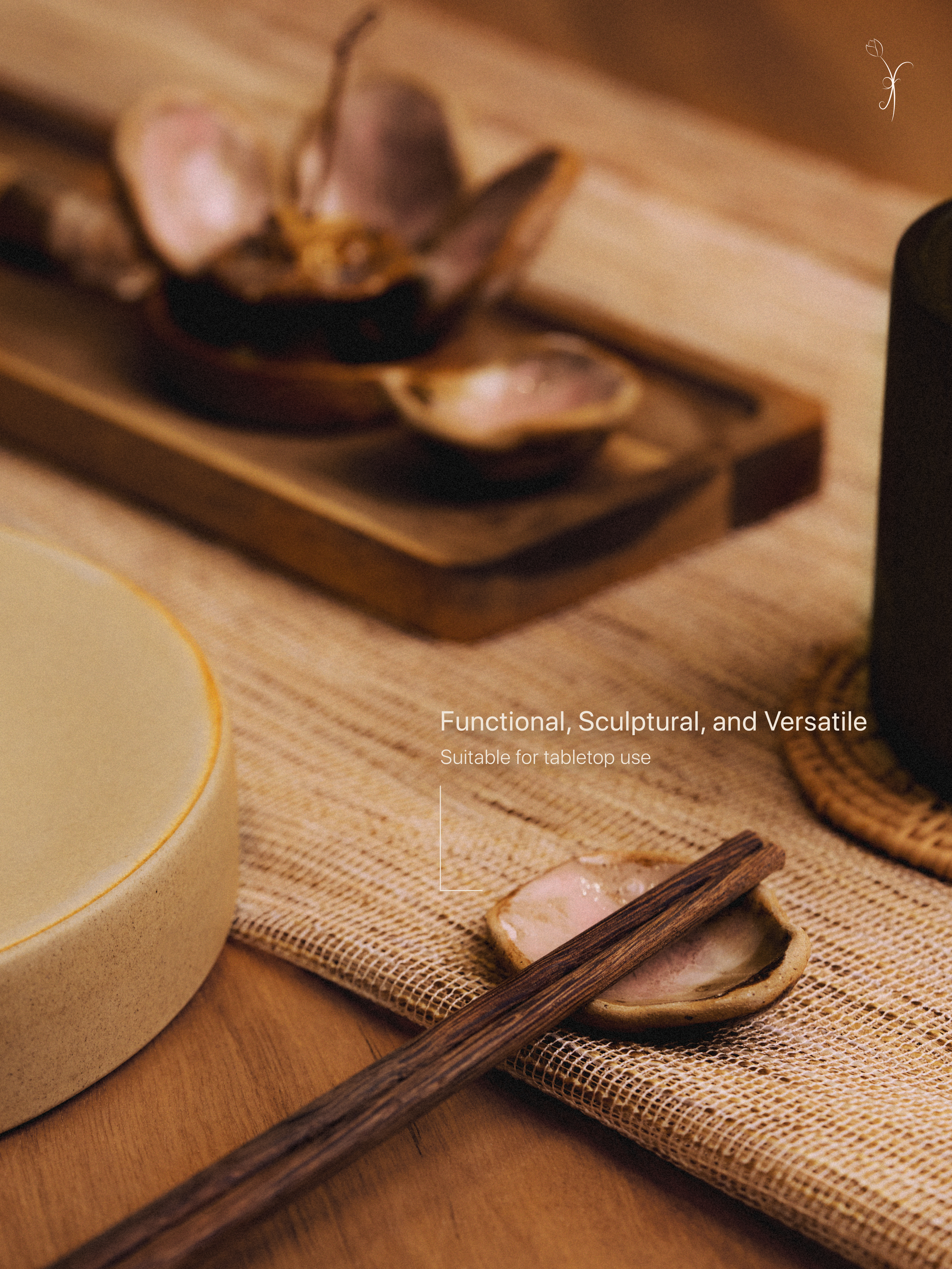 Voice of Flower — After Bloom Ceramic Incense Holder