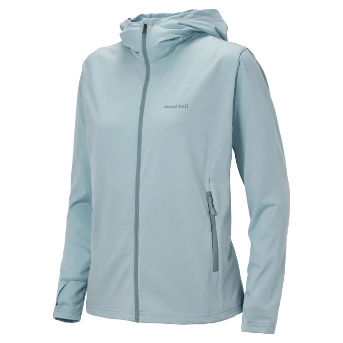 Montbell Women's Wickron Uv Tect Full-Zip Hoodie 1114937