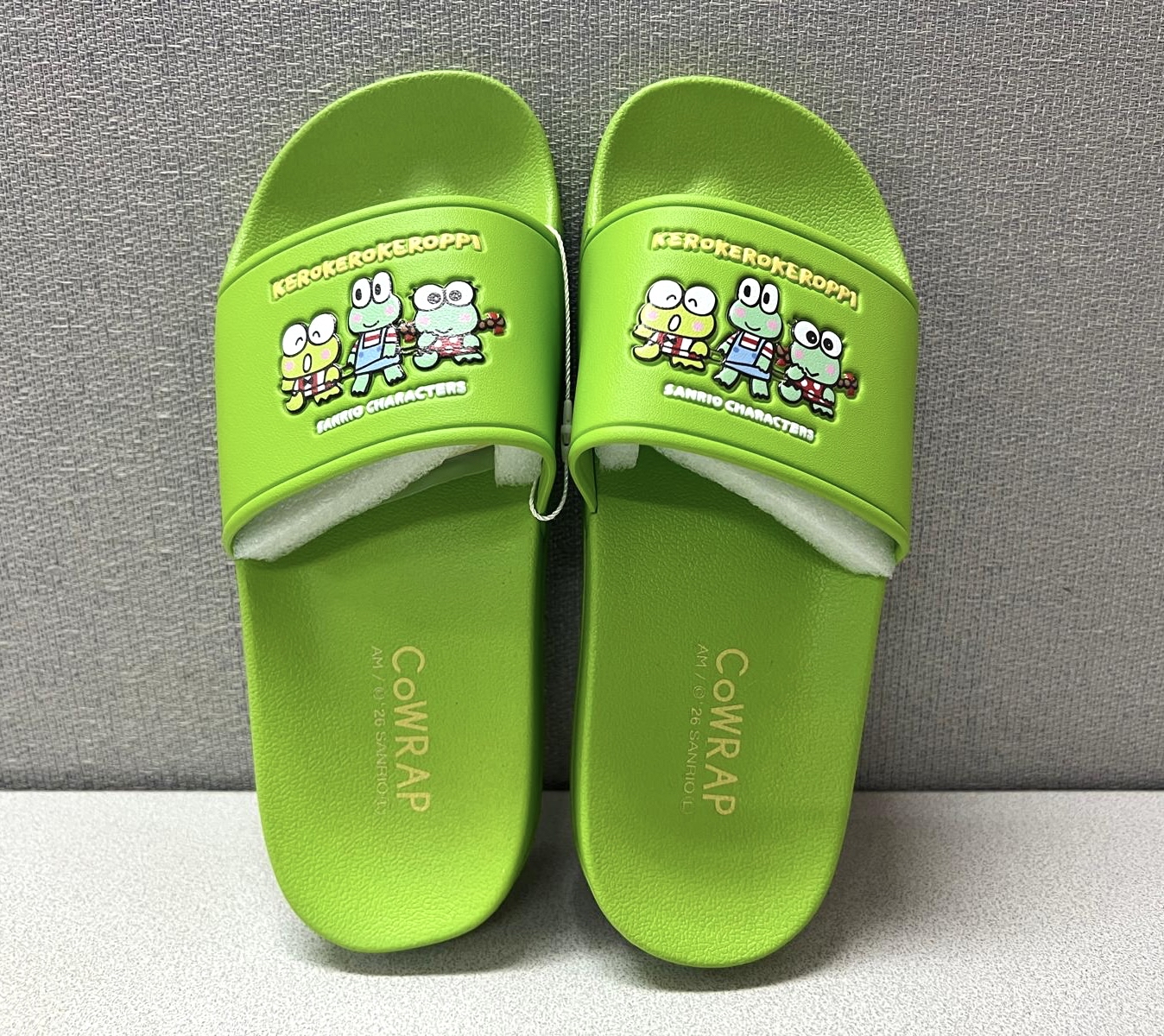🎌日本直送🎌CoWRAP x Sanrio 彩色系列 拖鞋