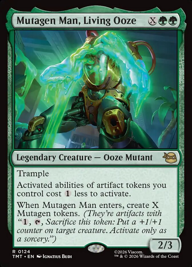 Mutagen Man, Living Ooze [TMT-124] [EN]