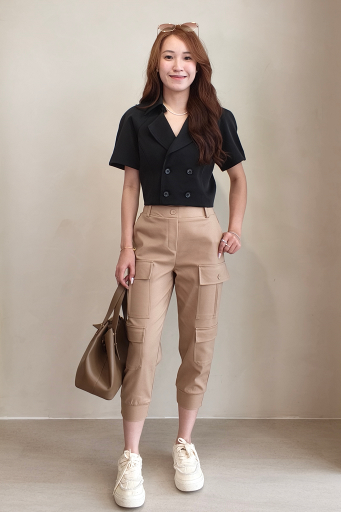 CB2705 Luxe Cropped Blazer