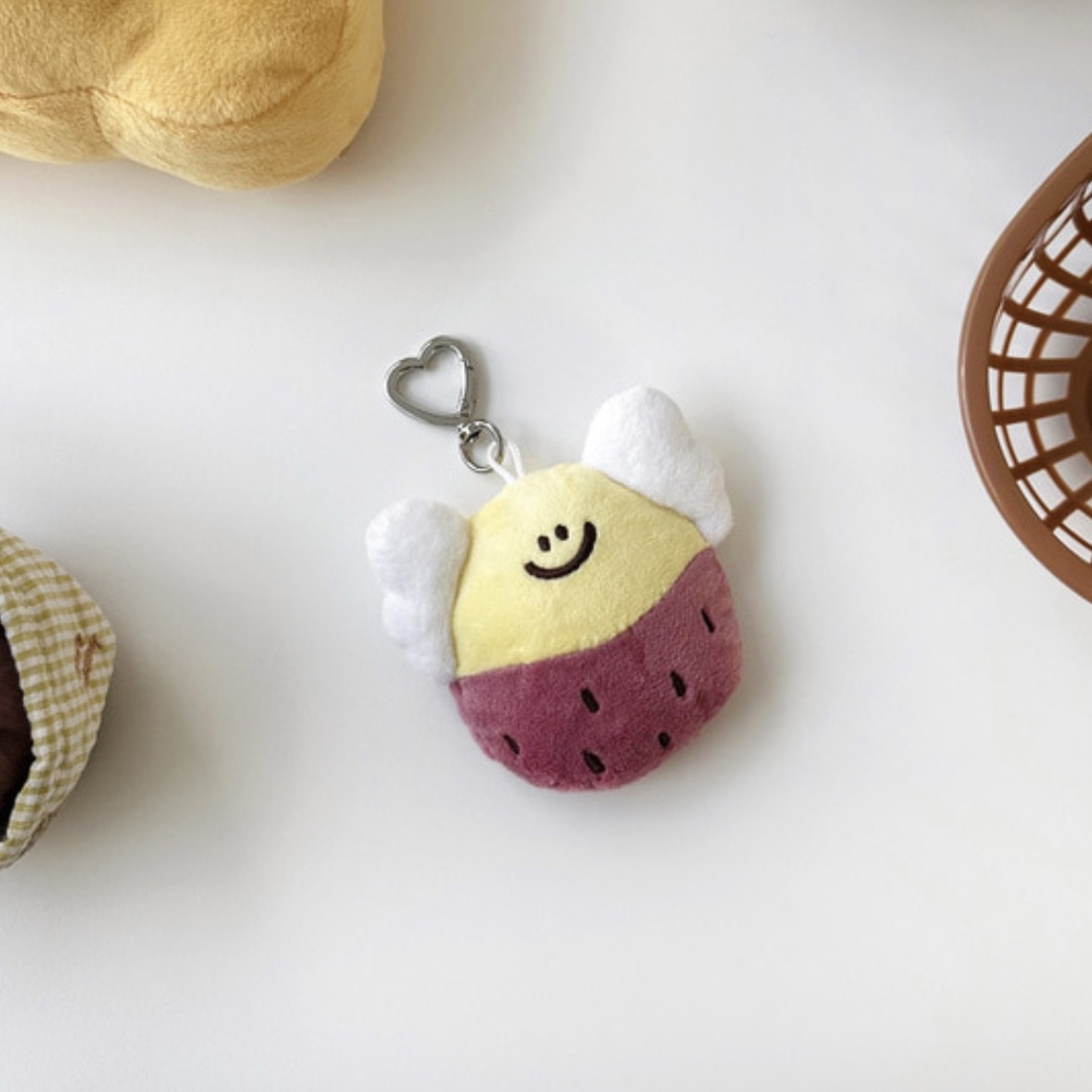 [SECOND MORNING] Semo Angel 公仔匙扣隨身鏡 (2款)