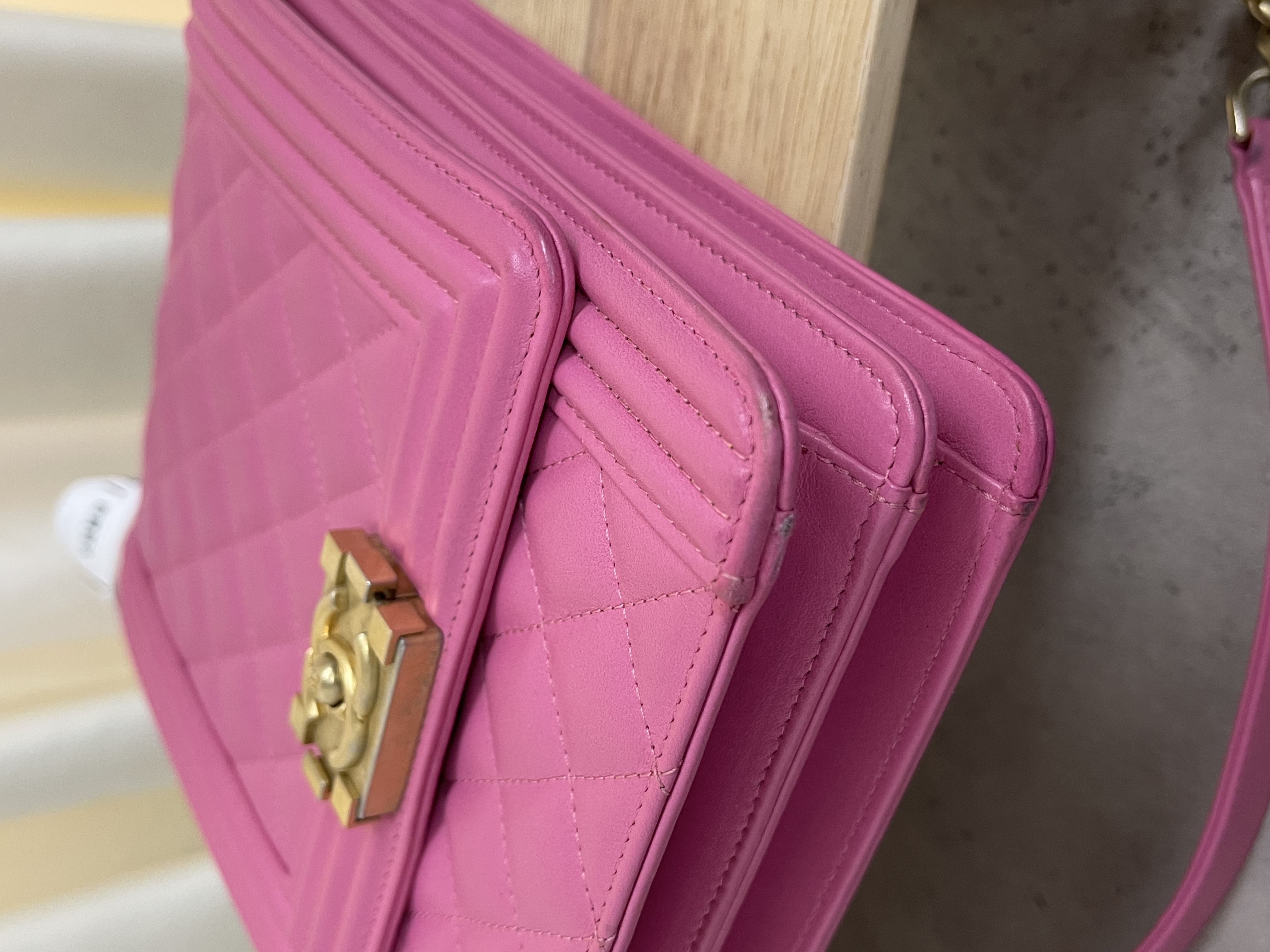 Pre-owned Chanel North South Boy Flap Bag / Product Code: 26012101