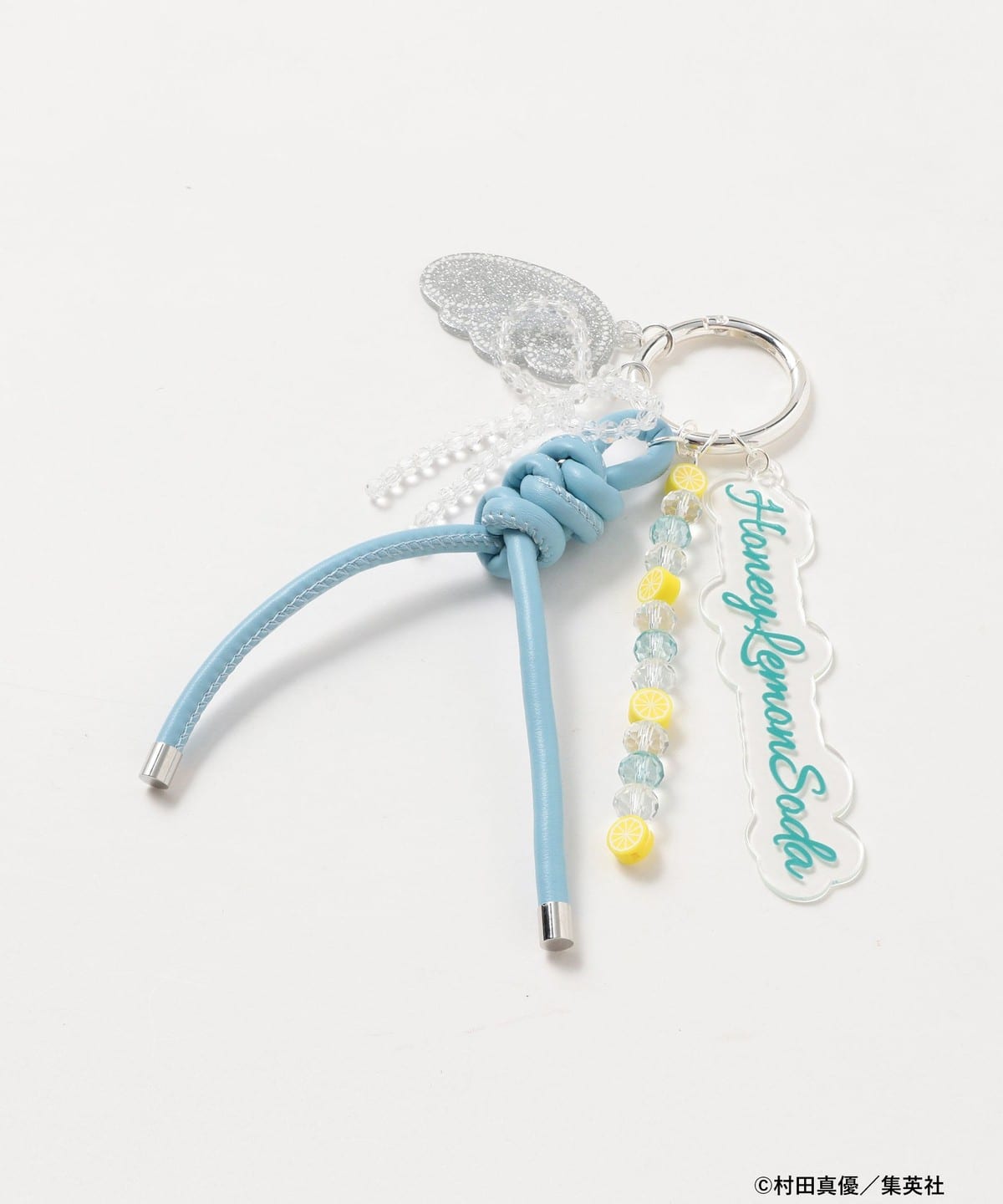 《Pre-Order》蜂蜜檸檬蘇打 Bag charm｜Ribbonりぼん 70周年 × BEAMS MANGART × Ray BEAMS (26177-P）