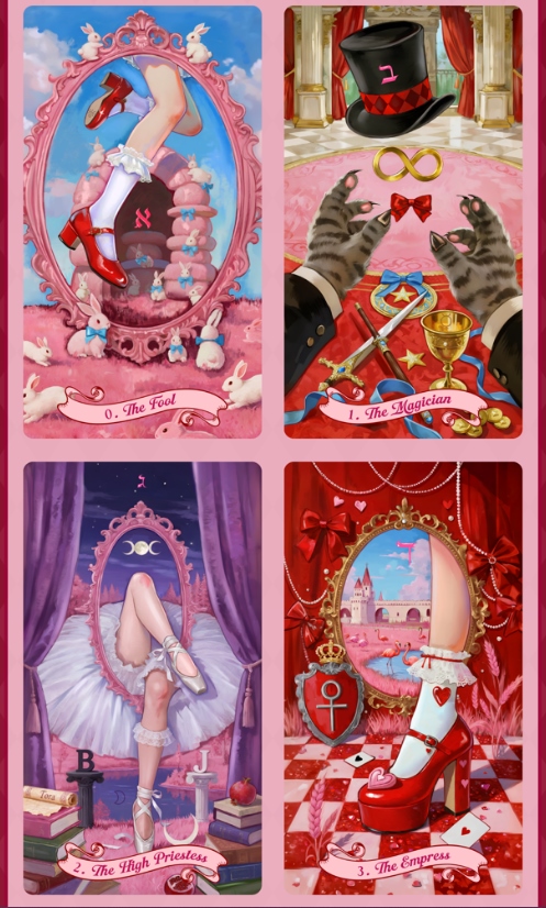 Scarlet Alice Tarot