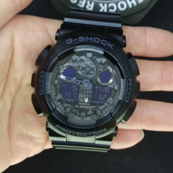 CASIO G-SHOCK GA-100CF-1A | Anytime時計站