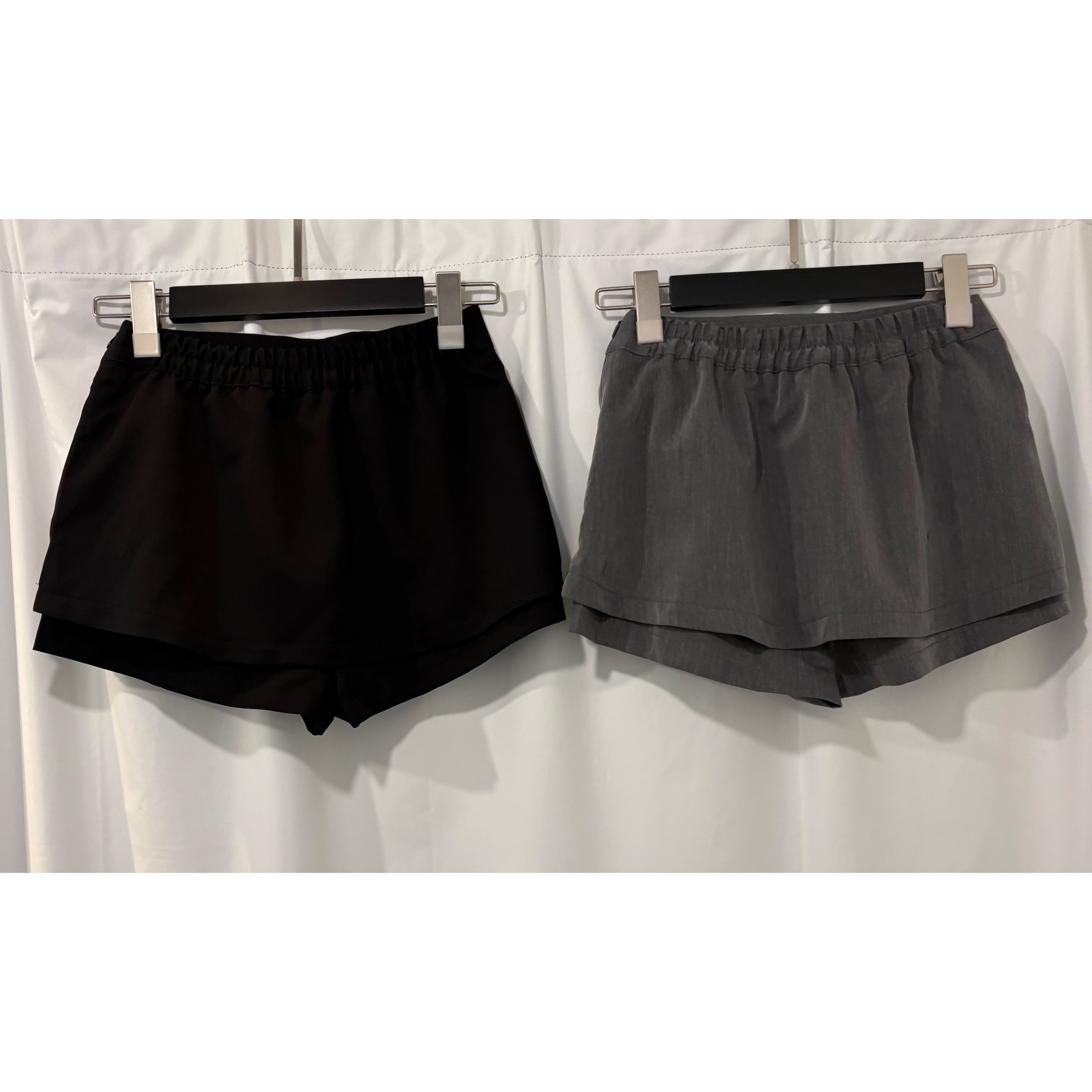 新品價6月23截🤍2606O《ELASTIC WAIST PLEATED SKPT》