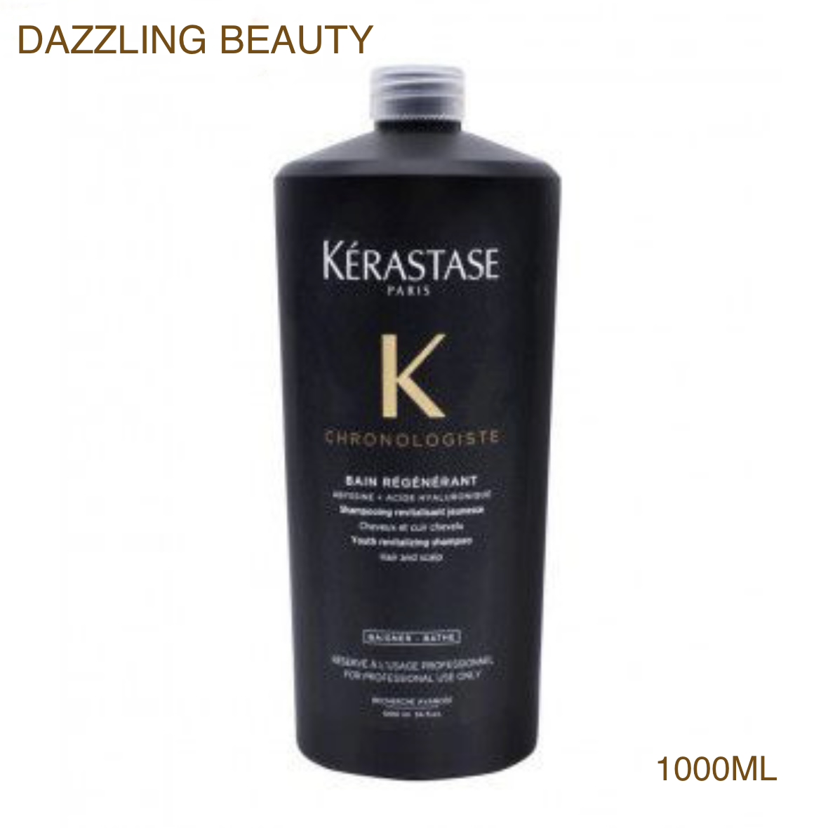 KERASTASE Chronologiste Bain Regenerant 卡詩 逆時光 至臻凝時修護浴髮乳 1000ml (配泵頭）