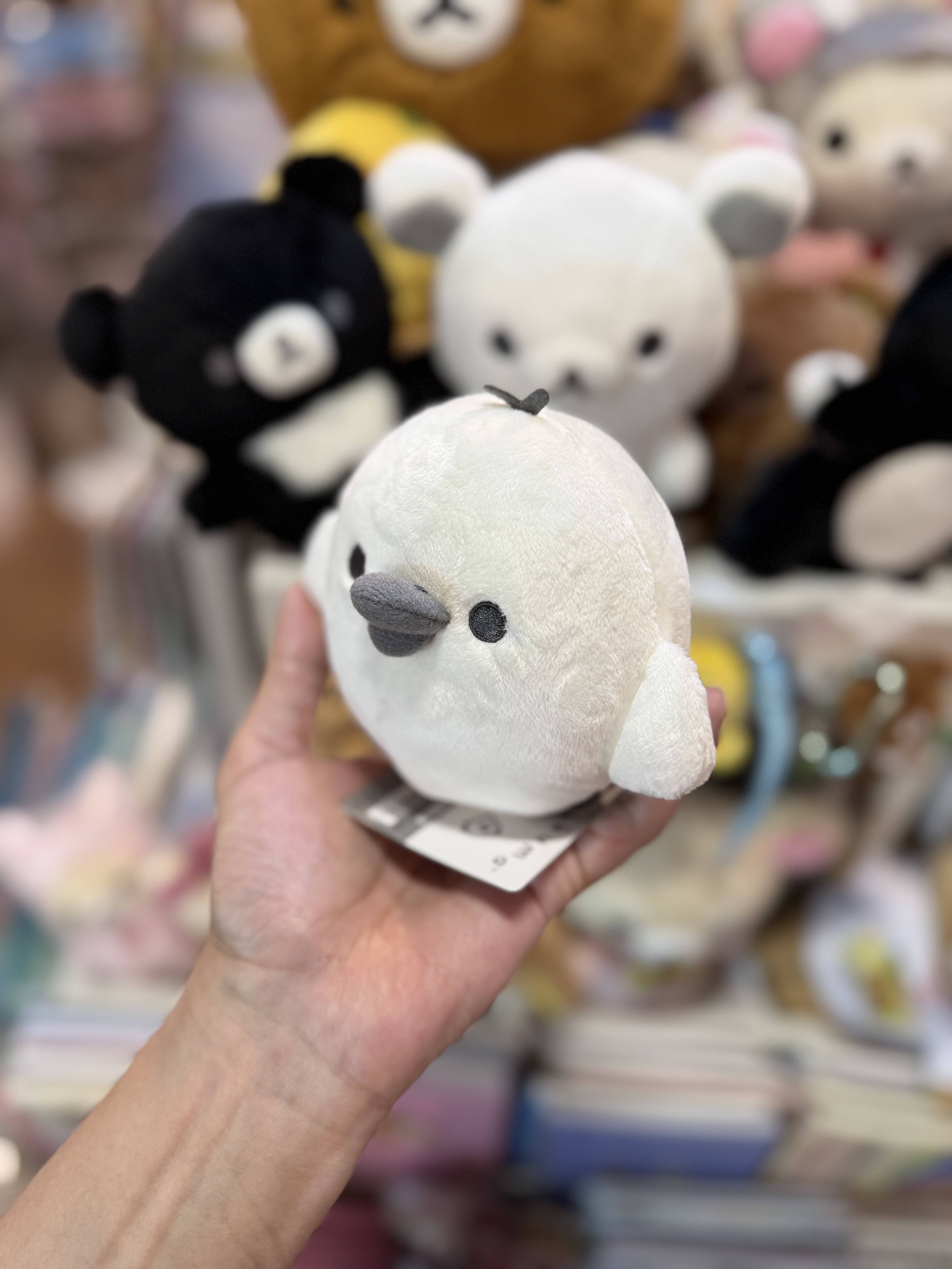 《現貨》全新Rilakkuma黑白造型公仔