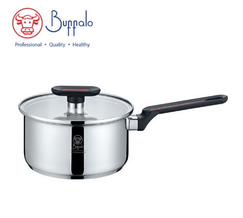 PNBF-0618P/不鏽鋼加厚底單柄煲 18cm