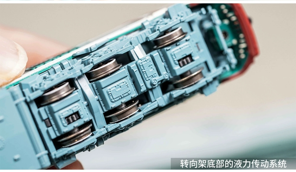 中國長嗚進口型內燃機車  NY7 綠色 N比例1：160